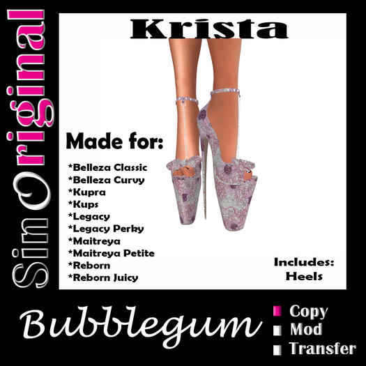Krista Heels [BUBBLEGUM]