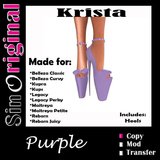Krista Heels [PURPLE]