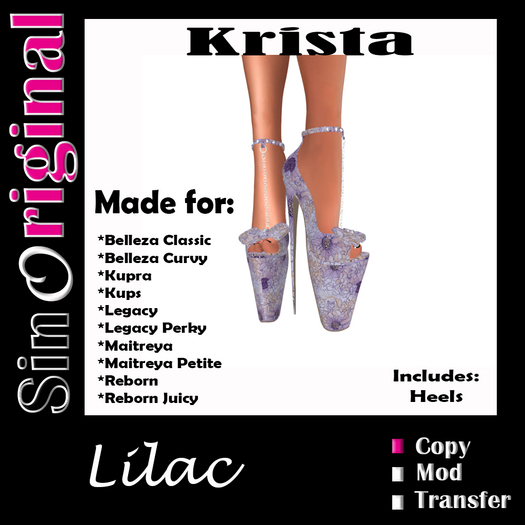 Krista Heels [LILAC]