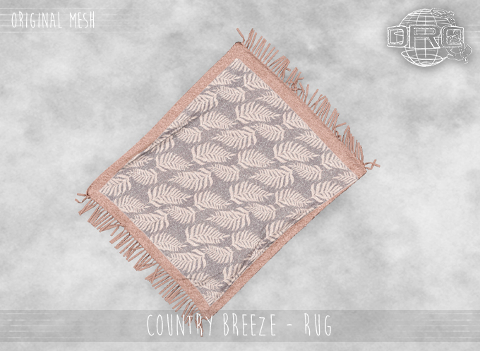 -DRD- Country Breeze Bedroom - Rug 