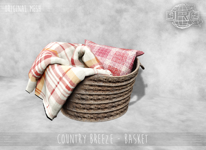 -DRD- Country Breeze Bedroom - Basket