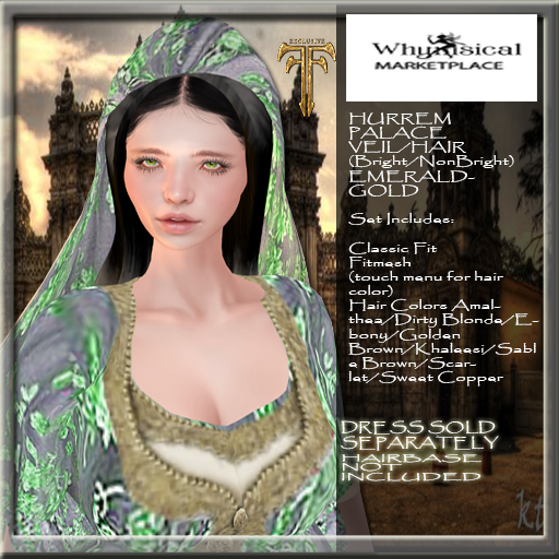 Hurrem Emer/Gold Vel Classic/Fitmesh w/Menu  NB FF2023 (BOXED)