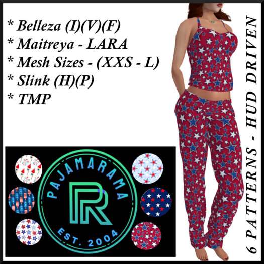 PAJAMARAMA - PATRIOTIC - FP2 BAG