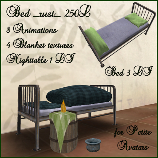 petite_old Bed rust
