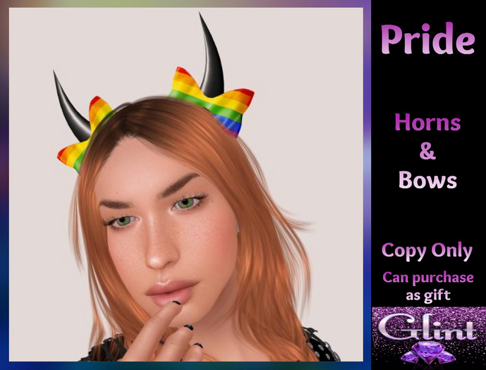 .:Glint:. Pride Horns & Bows