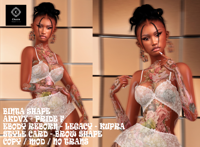 [CHARM] - Shape Binta for AKDVX Pride F