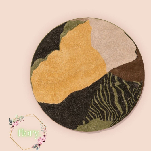 flory. - Modern Carpet Round IV