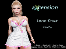 aX: Luna Dress White