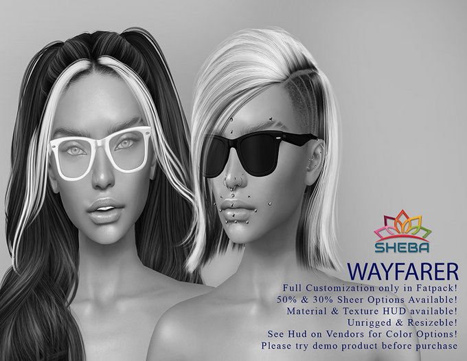 [Sheba] Wayfarer SunGlasses Fatpack Demo