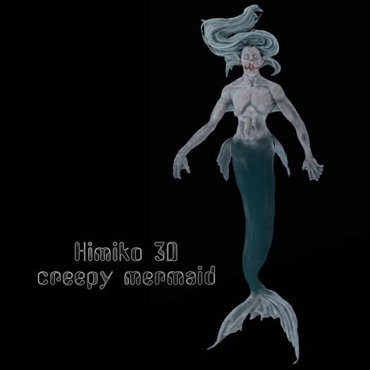 Himiko 3D-creepy mermaid
