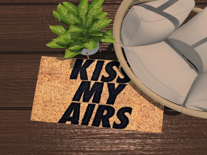 "Kiss My Airs" Mat