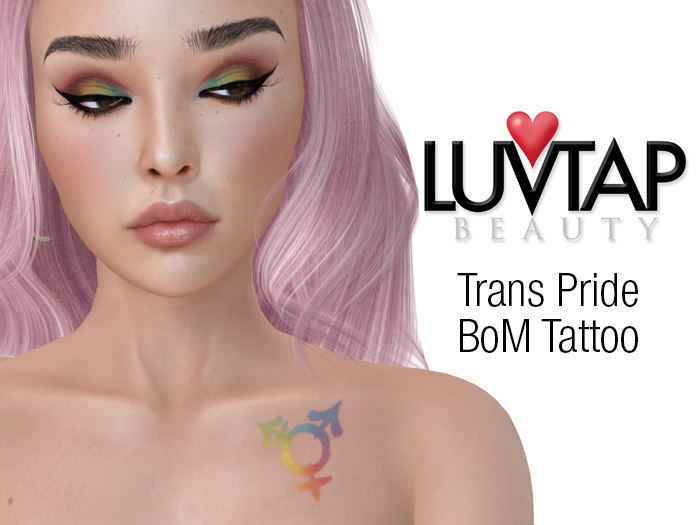Luvtap Trans Pride Tattoo