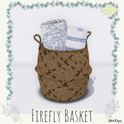 {OBD} Firefly Blanket Basket