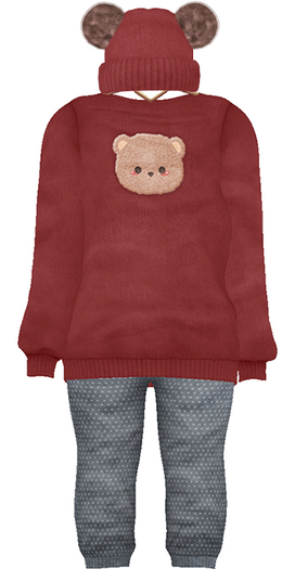 {Lula Belle} Charlie Bear Outfit - RUBY {boxed}