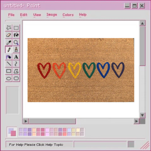 Pride mat