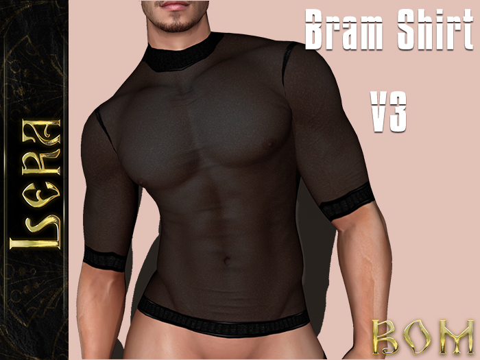 !L! Bram Shirt Black V3