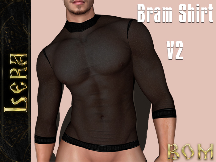 !L! Bram Shirt Black V2