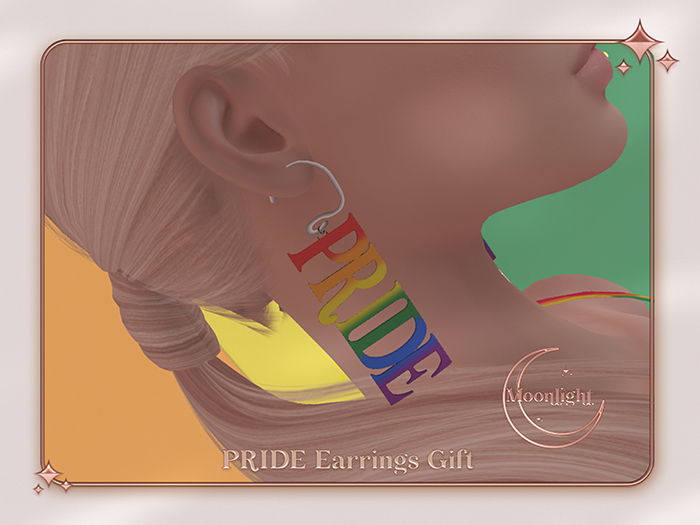 moonlight - PRIDE Earrings Gift