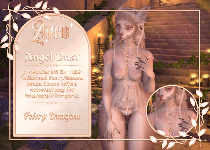 [ Aure ] Angel Dust - Fairy Dragon | Specular Map