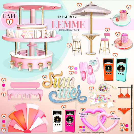 LEMME PARADISO FULL SET