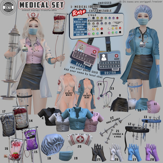 [Since1975] Medical - Reborn Full Set