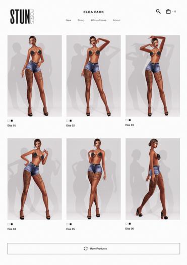 STUN - Pose Pack Collection Bento 'Eloa' #186