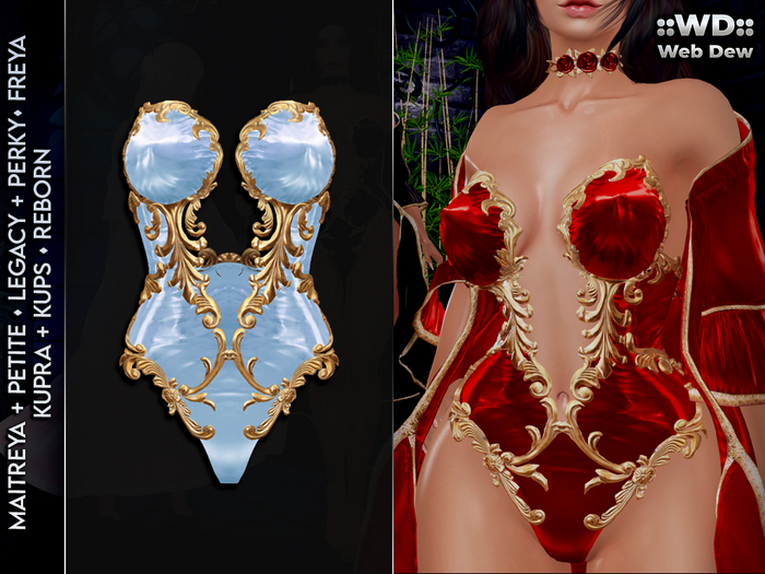 ::WD:: Corset Virginia - Sky