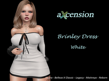 aX: Brinley Dress White