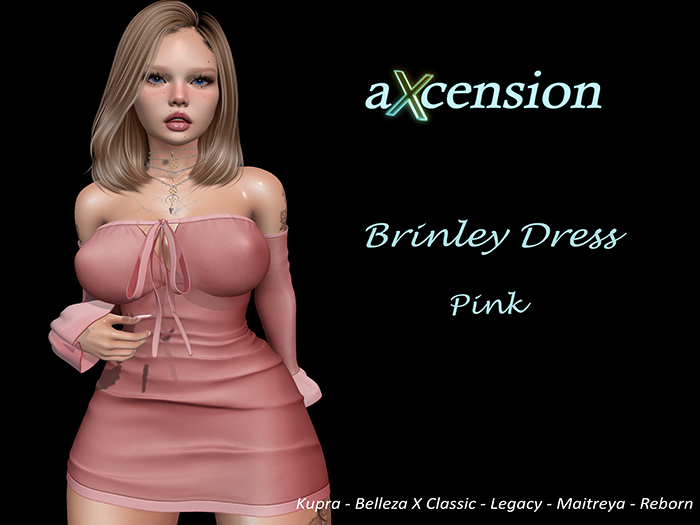 aX: Brinley Dress Pink