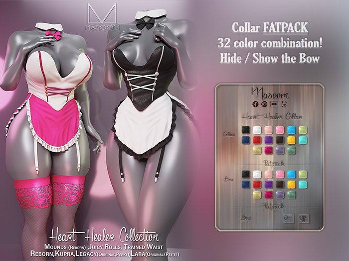[[ Masoom ]] Heart Healer Collar - FATPACK