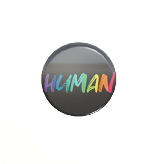 Badge Pride flag for LGBT human black  Button sl jewelry pins pin's brooches 