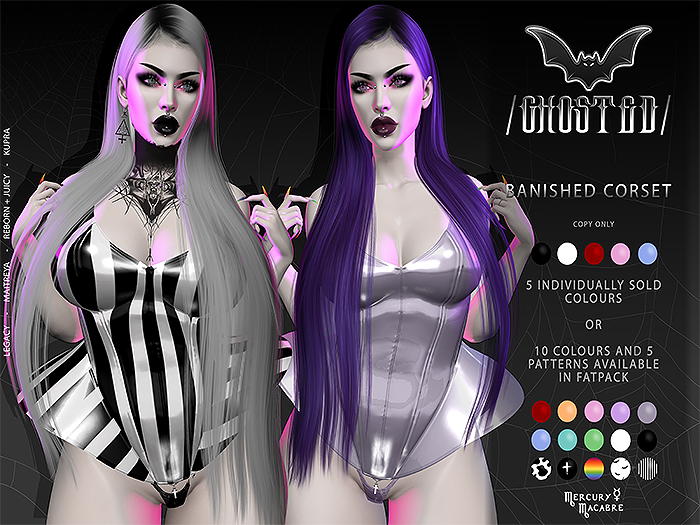 {The Macabre} Banished Corset Demo