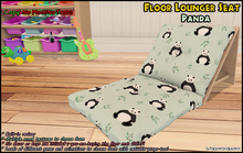 ! Whippersnappers ! - Floor Lounger Panda 