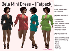6102 Bela Mesh Dress - [Fatpack]