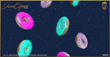 Donut Space Backdrop - The Bearded Guy
