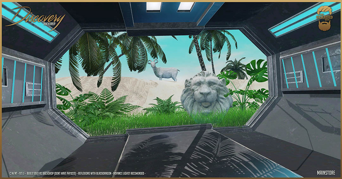 Discovery Backdrop - The Bearded Guy