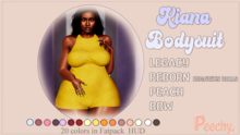 Peechy. Kiana Bodysuit - Fatpack 