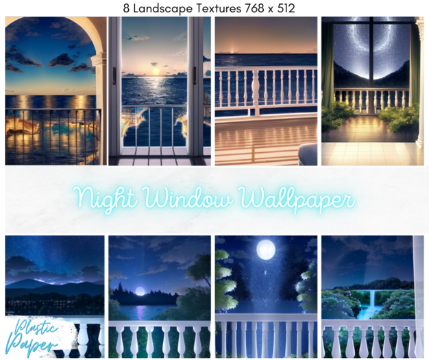 Night Window Wallpaper FULL PERMS