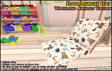 ! Whippersnappers ! - Floor Lounger Woodland Animals