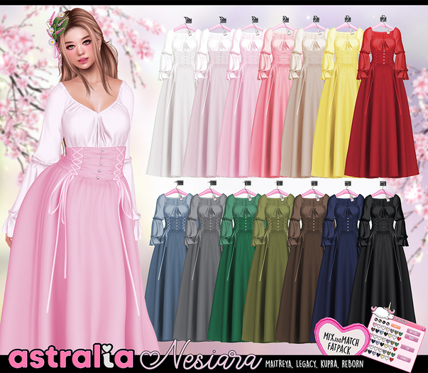 Astralia // Nesiara Gown (FATPACK)
