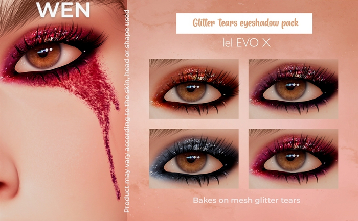 WEN- GLITTER TEARS EYESHADOW PACK(LEL EVOX)