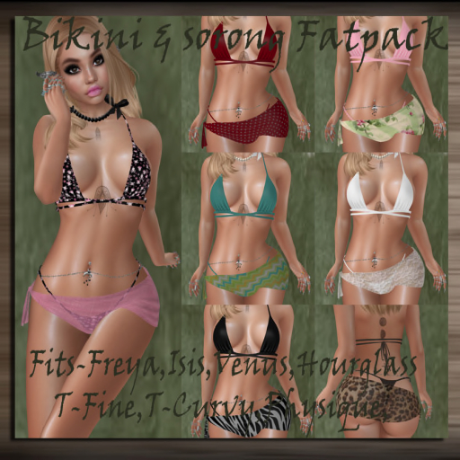 bikini & sarong fatpack