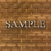 Zoy Texture [ Woven Rattan 01 ] Seamless - Brown