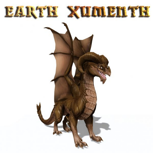 Earth Xumenth 5X Drake Mystical Dragon Egg