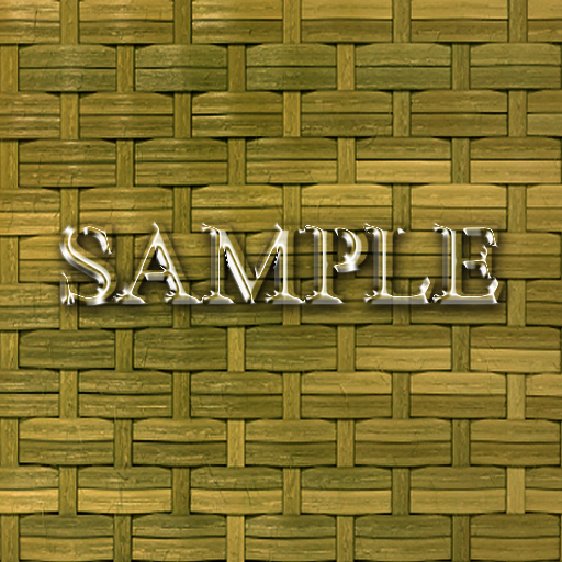 Zoy Texture [ Woven Rattan 01 ] Seamless - Moss