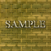 Zoy Texture [ Woven Rattan 01 ] Seamless - Moss
