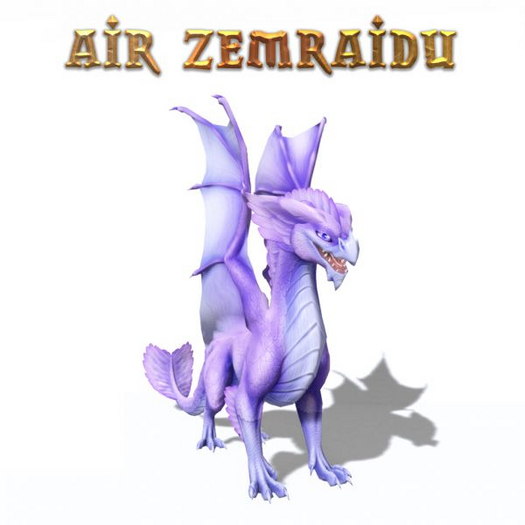 Air Zemraidu 5X Dragoness Mystical Dragon Egg