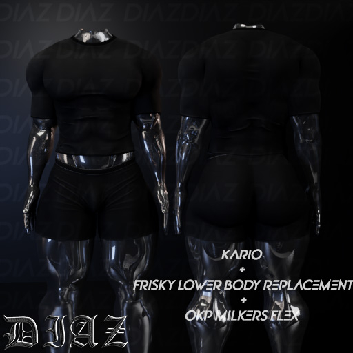 .DIAZ. KILO TOP   ( BLACK )