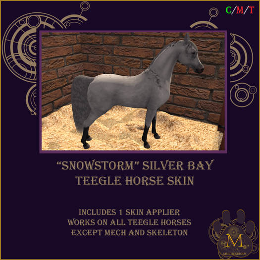 *M* snowstorm silver bay teegle skin Unpacker