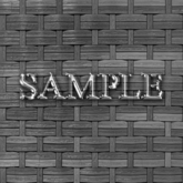 Zoy Texture [ Woven Rattan 02 ] Seamless - Gray